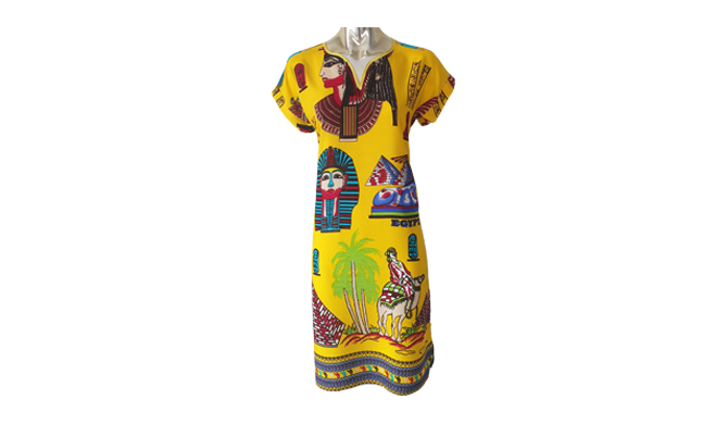 Egyptian Print Dresses